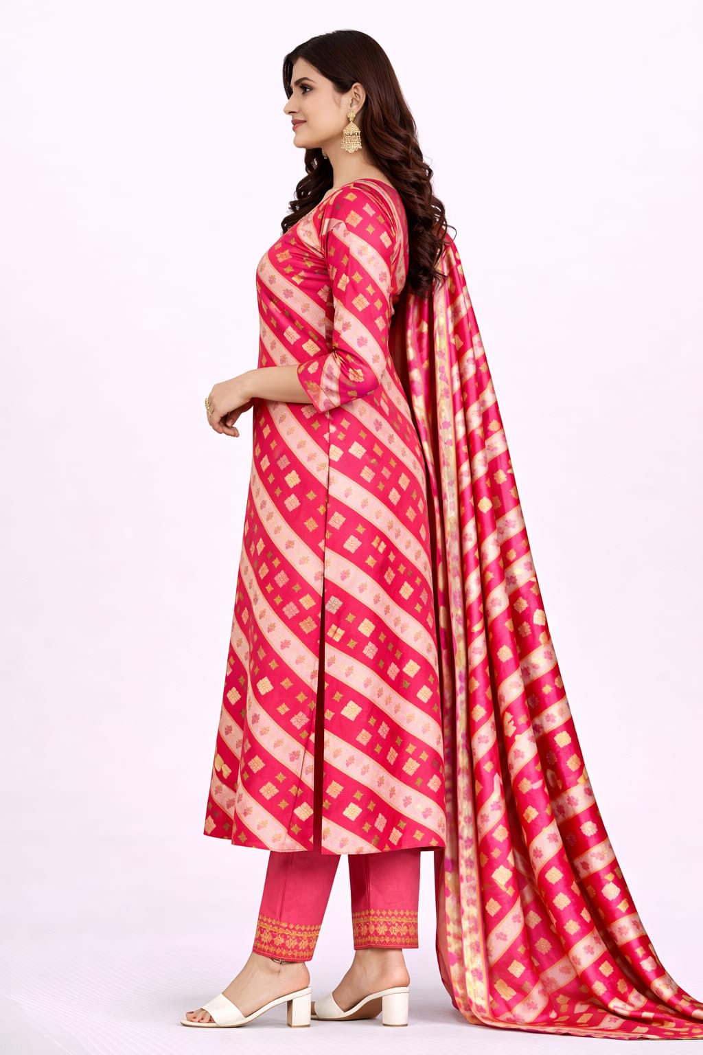 jaipuriya kurti set with dupatta jaipuriya kurti set with dupatta