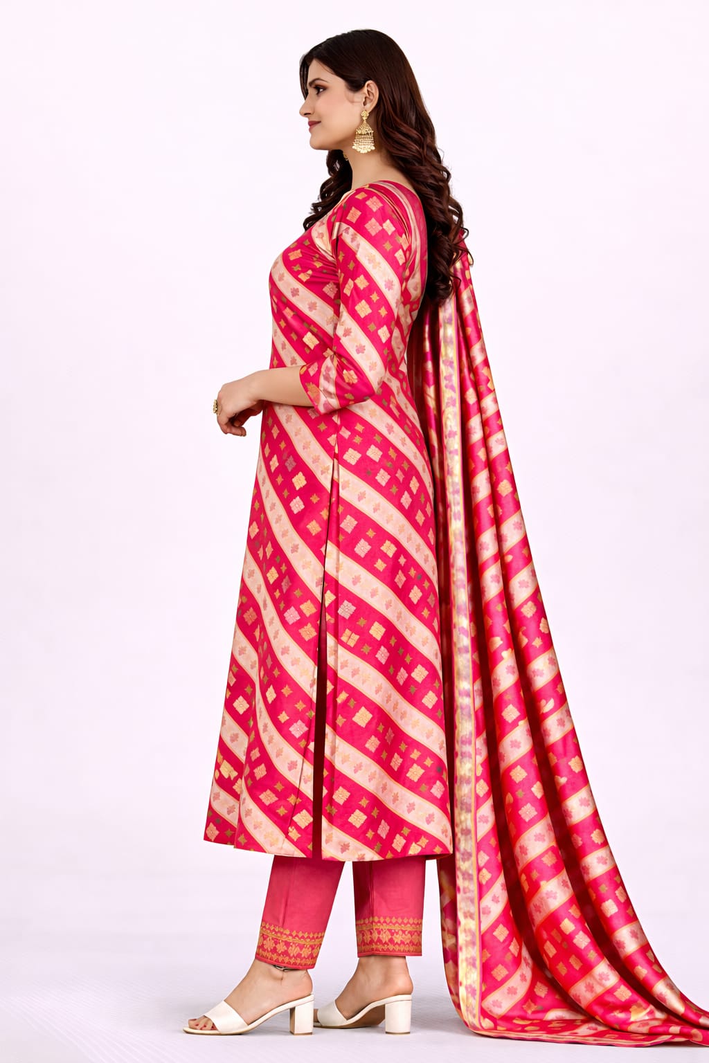 jaipuriya kurti set with dupatta jaipuriya kurti set with dupatta