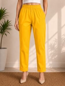Premium Cotton Paint Tumeric Colour