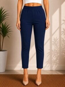 Ankle Length Laggings Navy Blue