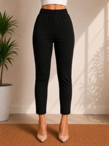 Ankle Length Laggings Black Plus