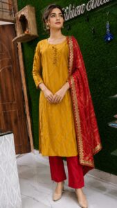 Premium Silk Kurta Pant Dupatta