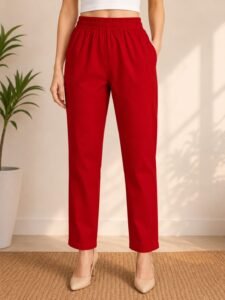 Premium Cotton Paint Red colour