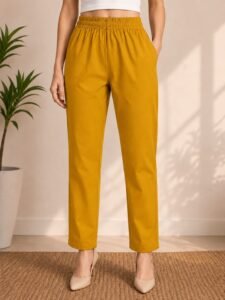 Premium Cotton Paint Mustard colour