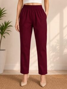 Premium Cotton Paint Maroon Colour