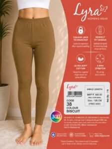 Ankle Length Laggings Biscuit