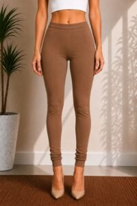 Premium Churidar Leggings -Tan Brown