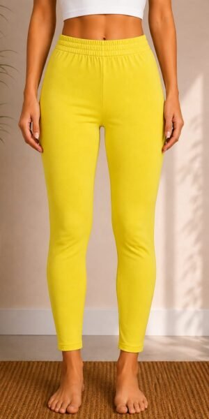 Ankle Length Laggings Lemon