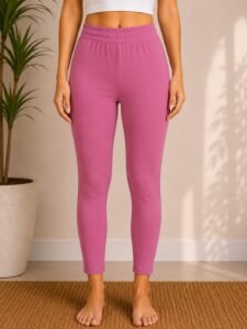 Ankle Length Laggings Light Fushia