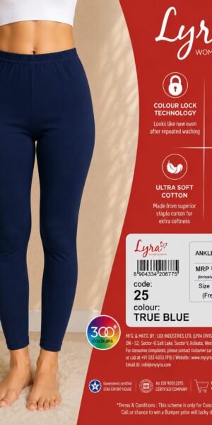 Ankle Length Laggings Light True Blue