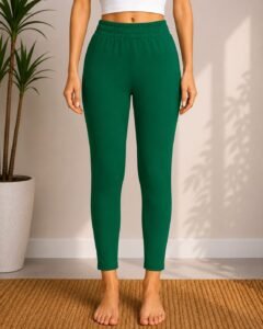 Ankle Length Laggings Forest Green