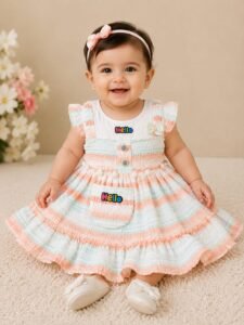 Soft cotton Frock for Baby Girls