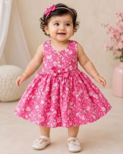 Soft cotton Frock for Baby Girls