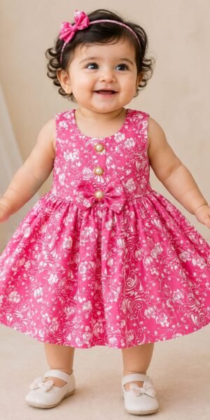 Soft cotton Frock for Baby Girls