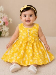 Soft cotton Frock for Baby Girls