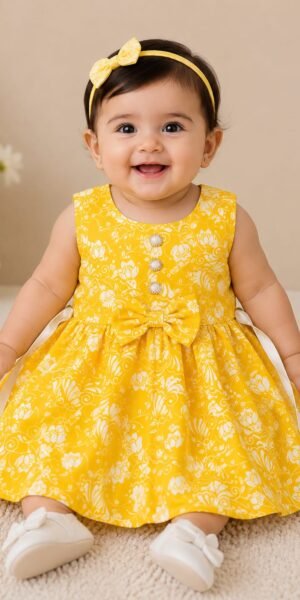 Soft cotton Frock for Baby Girls