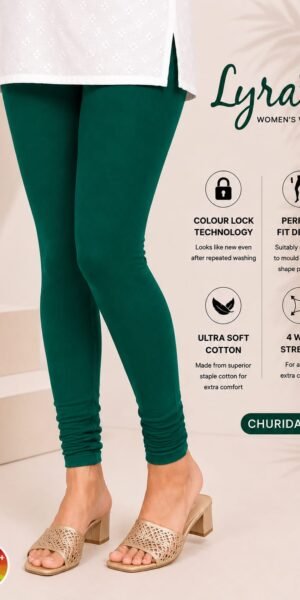 Premium Churidar Leggings -Pak. Green