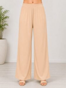 Premium Cotton Free Size Skin Colour Palazo
