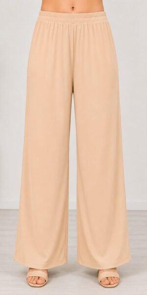 Premium Cotton Free Size Skin Colour Palazo