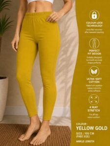Ankle Length Laggings Yallow Gold